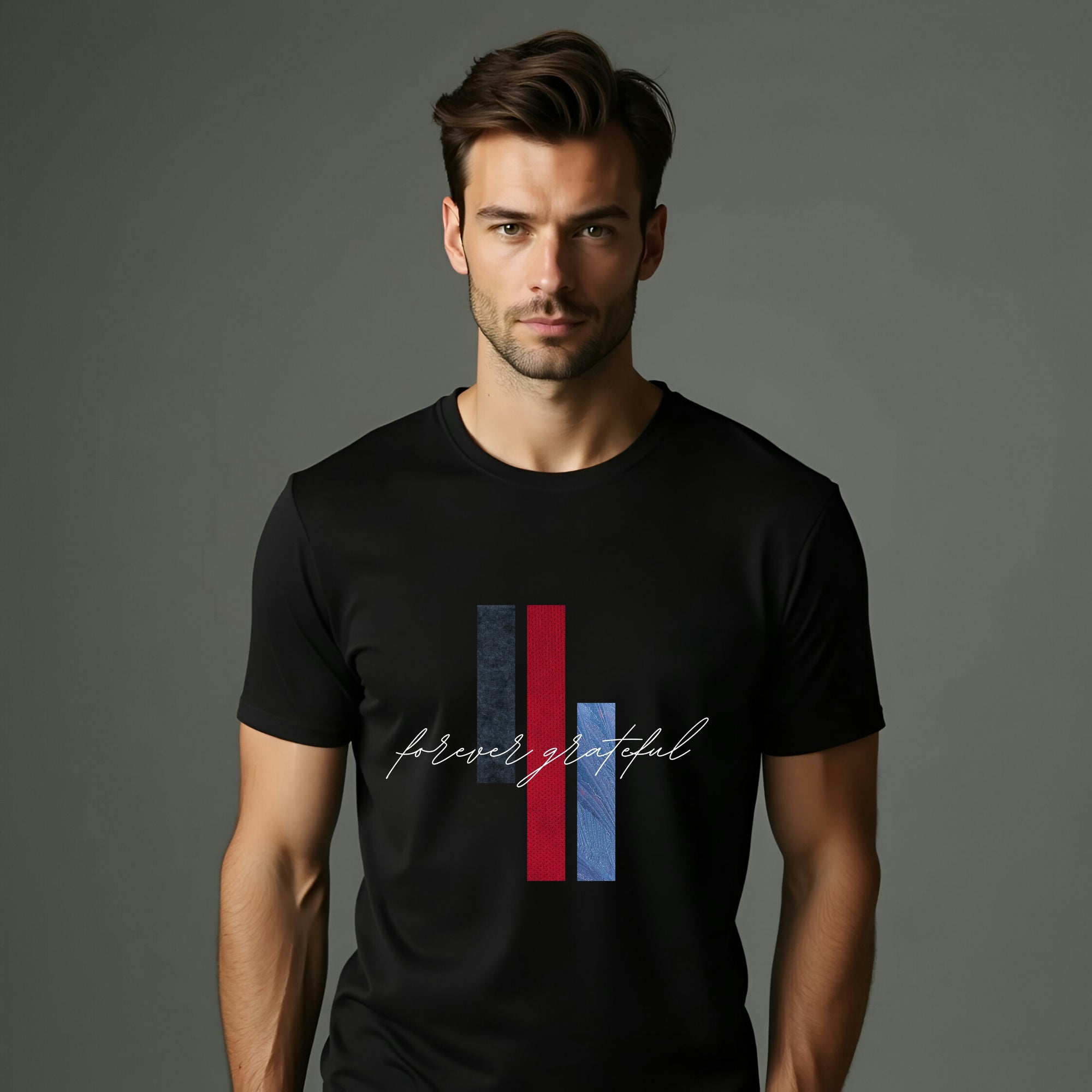 TeeRio Forever Grateful – Luxe Supima Cotton T-Shirt